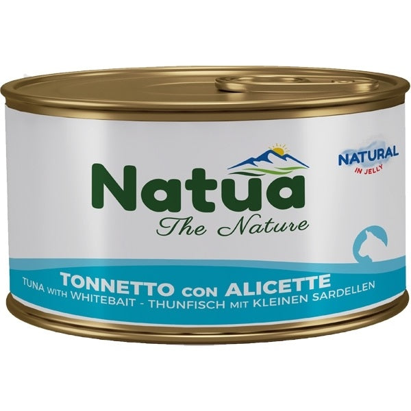 Natua Cat Natural Tonnetto Alicette Jelly 85g Lattina Natua Cat Natural Tonnetto Alicette Jelly 85g Lattina